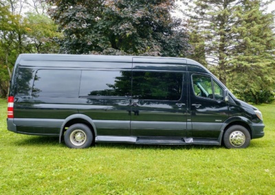 2015 Limo Mercedes-Benz Sprinter 3500 Limo Passenger Side View