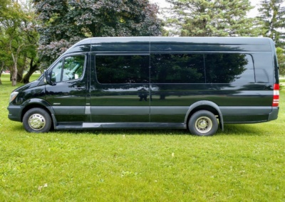 2015 Limo Mercedes-Benz Sprinter 3500 Limo Drivers Side View