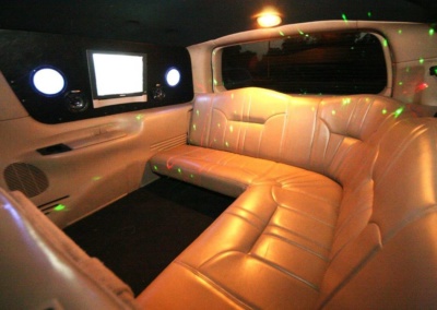 SUV Limo 30 Passenger Excursion Rear Seating
