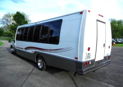 1999 Krystal Limo Bus Rear Drivers Side