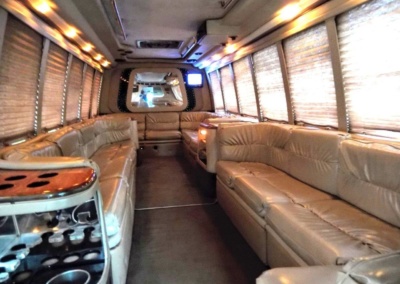 1999 Krystal Limo Bus Interior