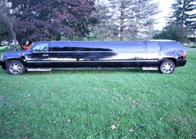 2008 Cadillac Escalade SUV Limo Drivers Side View