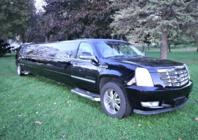 2008 Cadillac Escalade SUV Limo Passenger Front View