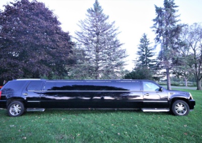 2008 Cadillac Escalade SUV Limo Passenger Side View